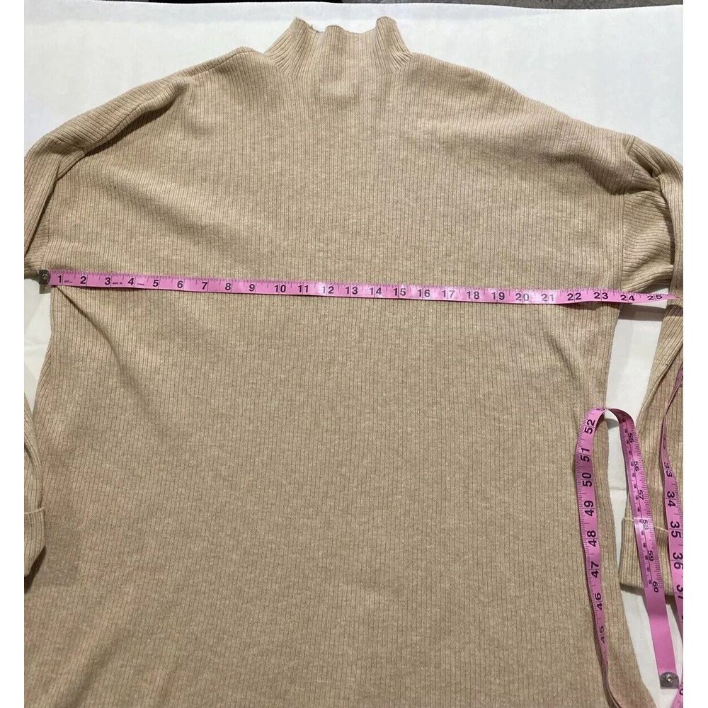 Nine West Cara Santana‎ Women's XL Extra Large Light Brown and Gray Pull Over - Picture 6 of 7